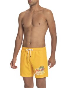 Modny, markowy strój kapielowy Iceberg Beachwear model ICE3MBM03 kolor Zółty. Odzież męska. Sezon: