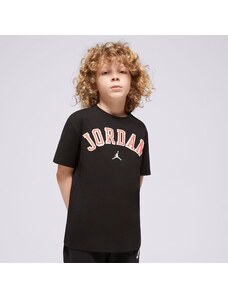 Jordan T-Shirt Flight Heritage Ss Tee Boy Dziecięce Odzież T-shirty 95C903-023 Czarny