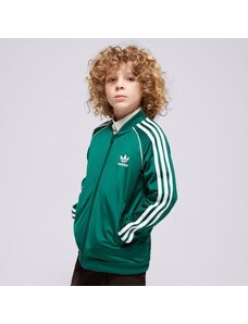 Adidas Bluza Sst Track Top Boy Dziecięce Odzież Bluzy IN8477 Zielony