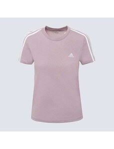 Adidas T-Shirt W 3S T Damskie Ubrania Koszulki IS1550 Fioletowy