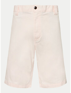 Tommy Jeans Szorty materiałowe Scanton DM0DM13221 Różowy Slim Fit