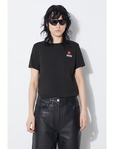 Kenzo t-shirt bawełniany Boke Crest Classic T-Shirt damski kolor czarny FC62TS0124SO.99J