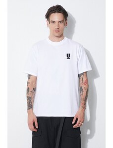 Undercover t-shirt bawełniany męski kolor biały z nadrukiem UB0D3803
