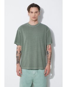 Carhartt WIP t-shirt bawełniany S/S Dune T-Shirt męski kolor zielony gładki I032998.1YFGD