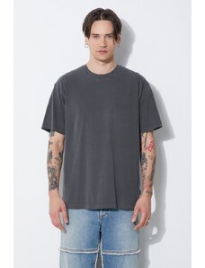 Carhartt WIP t-shirt bawełniany S/S Dune T-Shirt męski kolor szary gładki I032998.98GD