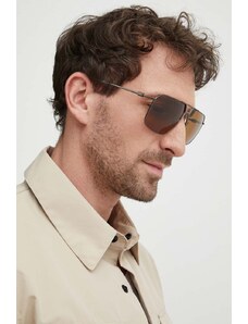 Armani Exchange okulary przeciwsłoneczne męskie kolor srebrny 0AX2050S