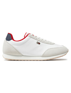 Sneakersy Tommy Hilfiger Flag Heritage Runner FW0FW08077 Granatowy
