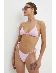 Emporio Armani Underwear dwuczęściowy strój kąpielowy kolor różowy lekko usztywniona miseczka 262740 4R306