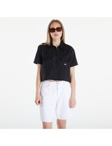 Koszula damska Dickies Cropped Short Sleeve Work Shirt Black