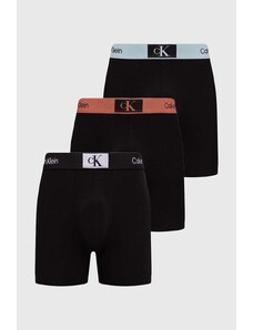 Calvin Klein Underwear bokserki 3-pack męskie kolor czarny 000NB3529A