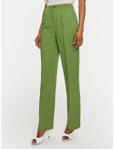 United Colors Of Benetton Spodnie materiałowe 47OZDF06F Zielony Regular Fit
