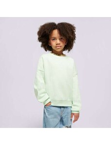 Jordan Bluza Icon Play Oversized Crew Girl Dziecięce Odzież Bluzy 45C387-E2E Zielony
