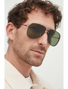 Tom Ford okulary przeciwsłoneczne męskie kolor srebrny FT1071_6214N