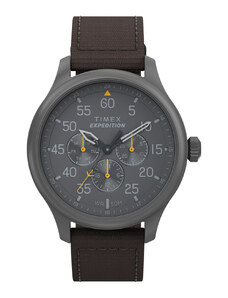 Timex Zegarek TW4B30900 Brązowy