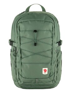Fjallraven plecak Skule 28 kolor zielony duży gładki F23346.614
