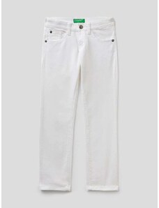 Benetton Spodnie chino w kolorze białym