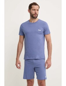 Fila piżama męska kolor niebieski melanżowa FPS1190