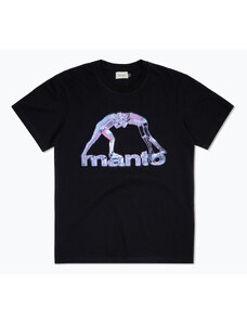 Koszulka męska MANTO Mirage czarny