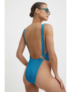 Bond Eye jednoczęściowy strój kąpielowy RING ALICIA kolor niebieski miękka miseczka BOUND037