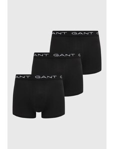 Gant bokserki 3-pack męskie kolor czarny 900013003