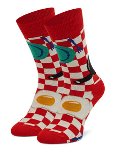Happy Socks Skarpety wysokie unisex EBI01-4300 Czerwony
