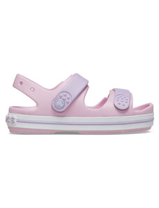 Sandały Crocs Crocband Cruiser Sandal T Kids 209424 Różowy