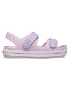 Crocs Sandały Crocband Cruiser Sandal T Kids 209424 Różowy