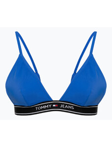 Góra od stroju kąpielowego Tommy Jeans Triangle RP persian blue