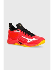 Mizuno buty halowe Wave Dimension kolor czerwony V1GA2240
