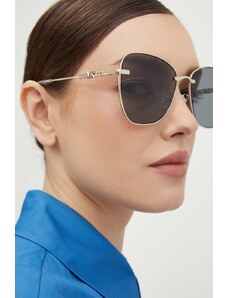 Michael Kors okulary przeciwsłoneczne BEIJING damskie kolor złoty 0MK1158D