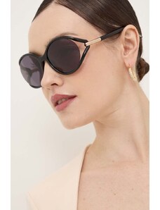 Tom Ford okulary przeciwsłoneczne damskie kolor czarny FT1090_5901A