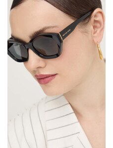 Michael Kors okulary przeciwsłoneczne BEL AIR damskie kolor czarny 0MK2209U