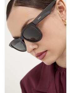 Burberry okulary przeciwsłoneczne damskie kolor brązowy 0BE4432U
