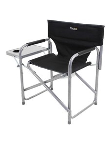 Regatta Składane krzesło w kolorze czarno-srebrnym - 61 x 78 x 42 cm