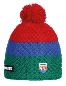 Damska czapka zimowa Viking Graceland czerwono/niebiesko/zielona