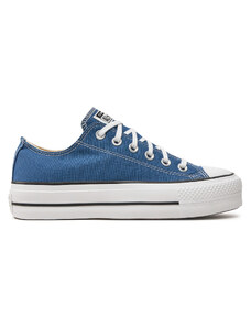 Converse Trampki Chuck Taylor All Star Lift Platform Ox A08289C Granatowy
