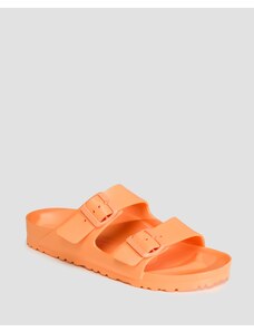 Pomarańczowe klapki damskie Birkenstock Arizona Essentials Narrow