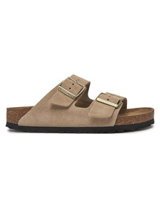 Klapki Birkenstock Arizona zamsz 1029260 Beżowy