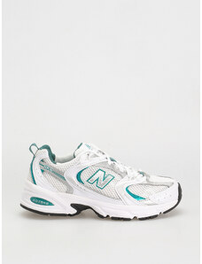 New Balance 530 (white/silver metalic/turquoise)biały