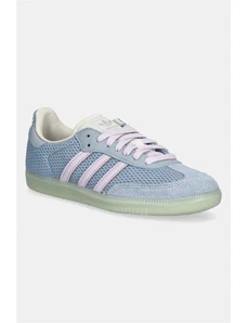 adidas Originals sneakersy Samba OG damskie kolor niebieski JI3178