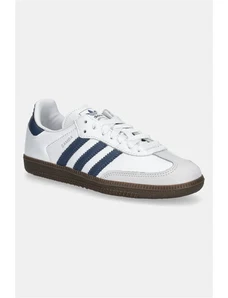 adidas Originals sneakersy skórzane Samba Og W damskie kolor biały JH5688