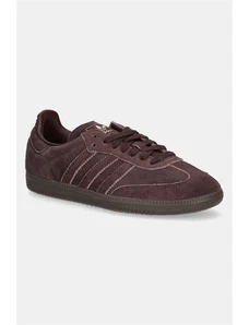 adidas Originals sneakersy zamszowe Samba OG kolor brązowy JI3211