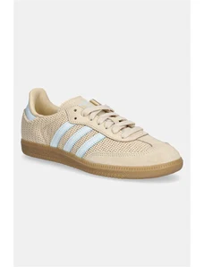 adidas Originals sneakersy Samba OG damskie kolor beżowy JR8168