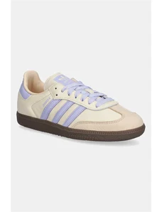 adidas Originals sneakersy Samba OG W damskie kolor beżowy JI2678