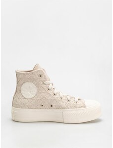 Converse Chuck Taylor All Star Lift Hi (light dune/egret/egret)biały