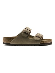 Birkenstock - Klapki zamszowe Arizona 951303 951303-Taupe