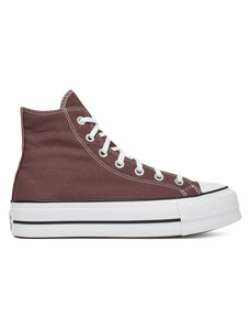 Trampki Converse Chuck Taylor All Star Lift Platform A10646C Bordowy