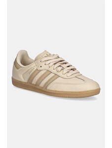 adidas Originals sneakersy skórzane Samba OG kolor beżowy JI3208