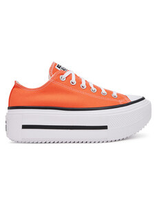 Converse Trampki Chuck Taylor All Star Lift Double Stack Platform A16284C Czerwony