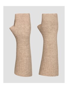 Brązowe Rękawiczki Z Kaszmiru Damskie Kujten Knokke